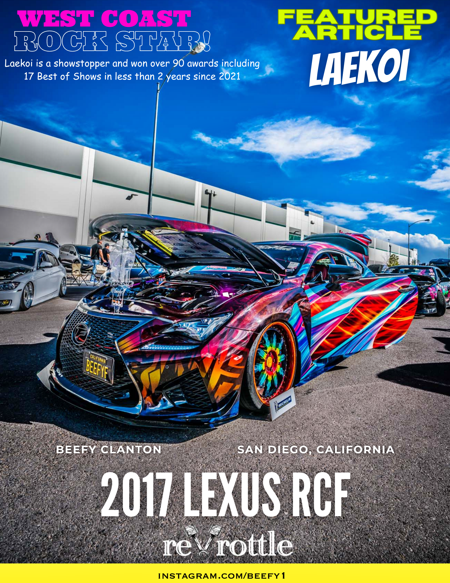SEMA Highlights: Laekoi by Beefy Clanton Shines Bright 1