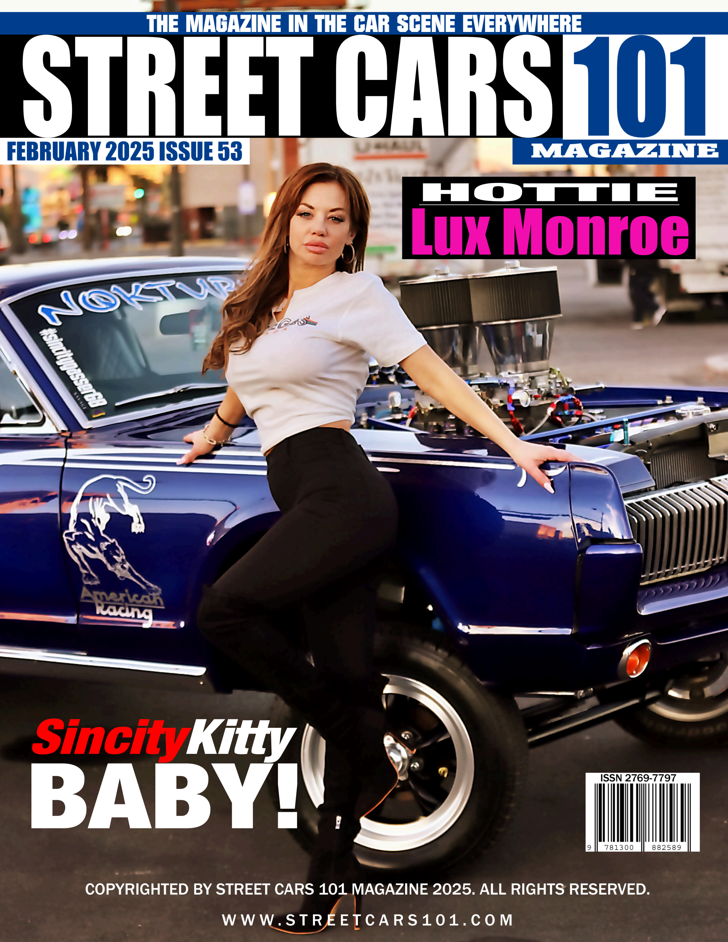 Reviving a Classic: The 1968 Mercury Cougar Story 2 Street Cars 101 Magazine- FEB 2025 ISSUE 53 Cover