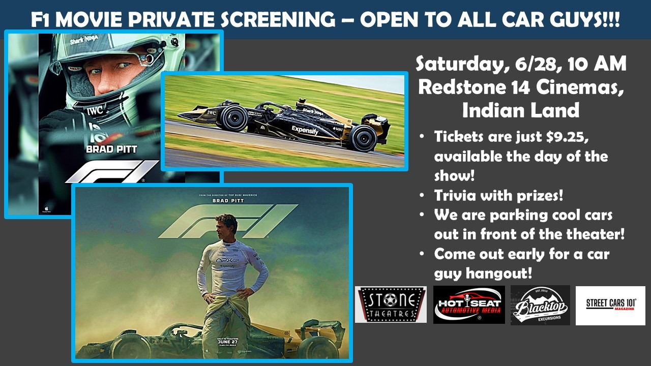Exclusive F1 Movie Event in Indian Land, SC 3 F1 Movie Private Screening