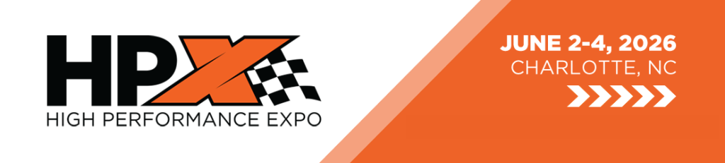 HPX High Performance Expo logo with dates June 2-4, 2026 in Charlotte, NC